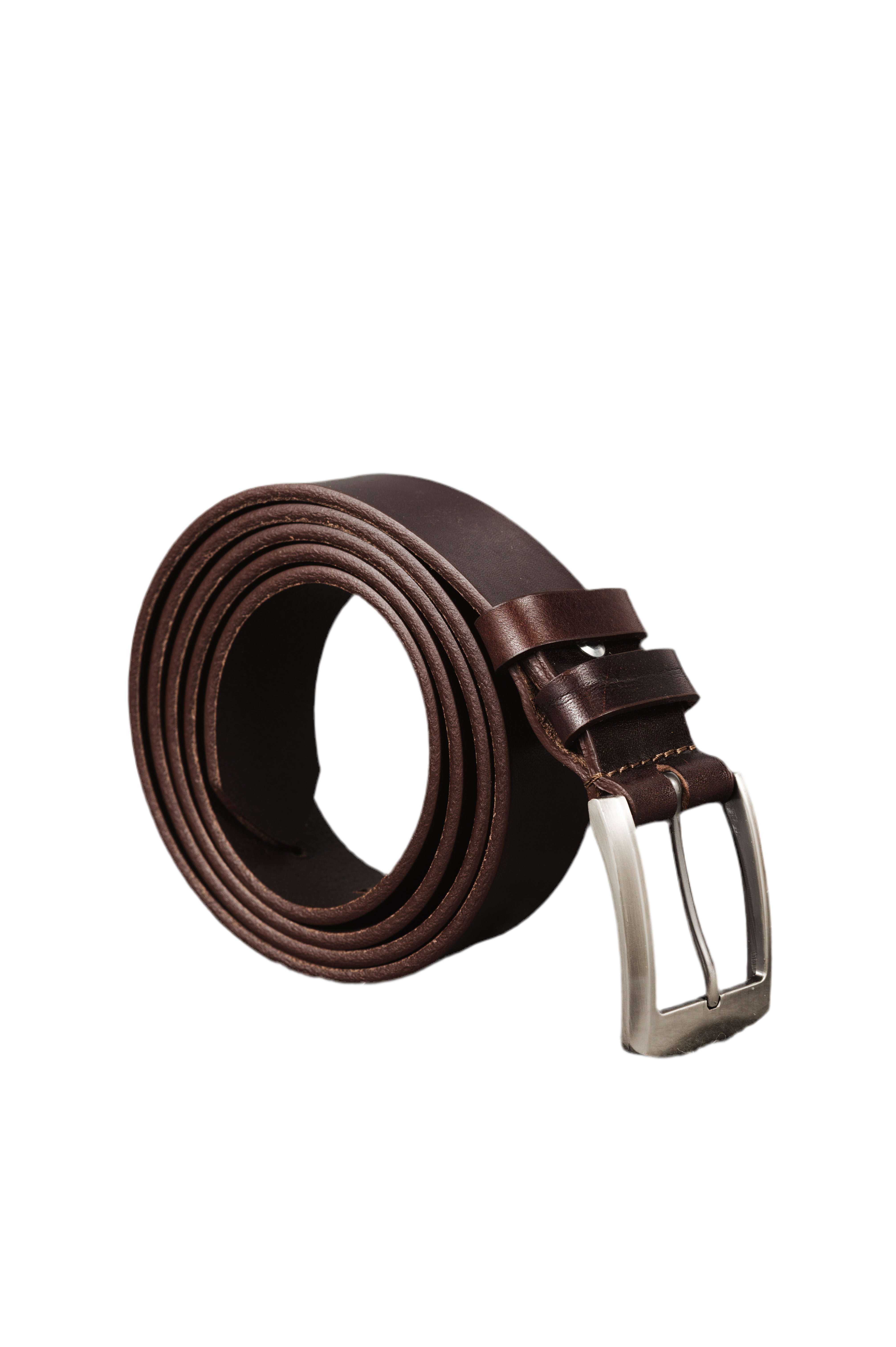 JEANS BELT, RED BROWN