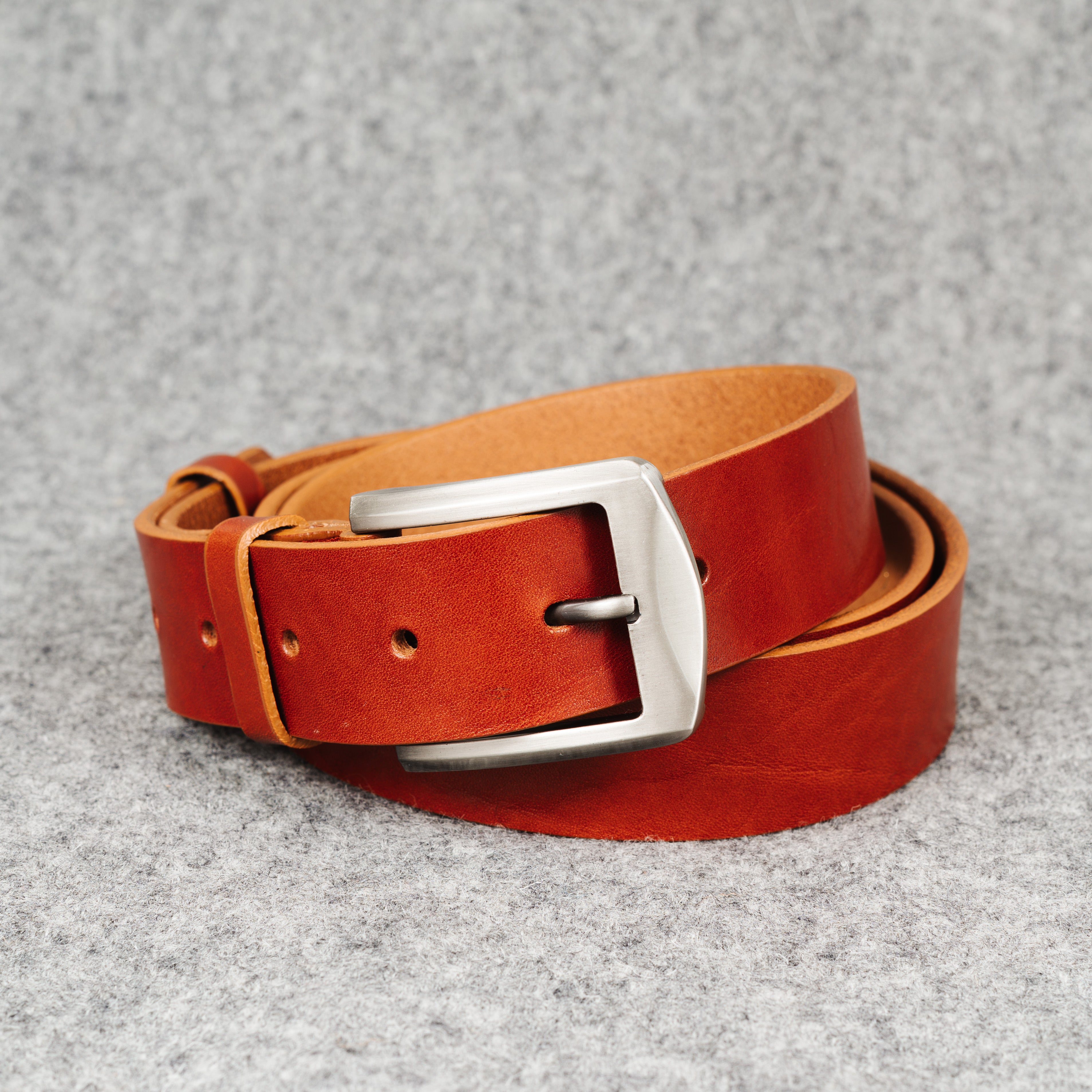 JEANS BELT, BROWN