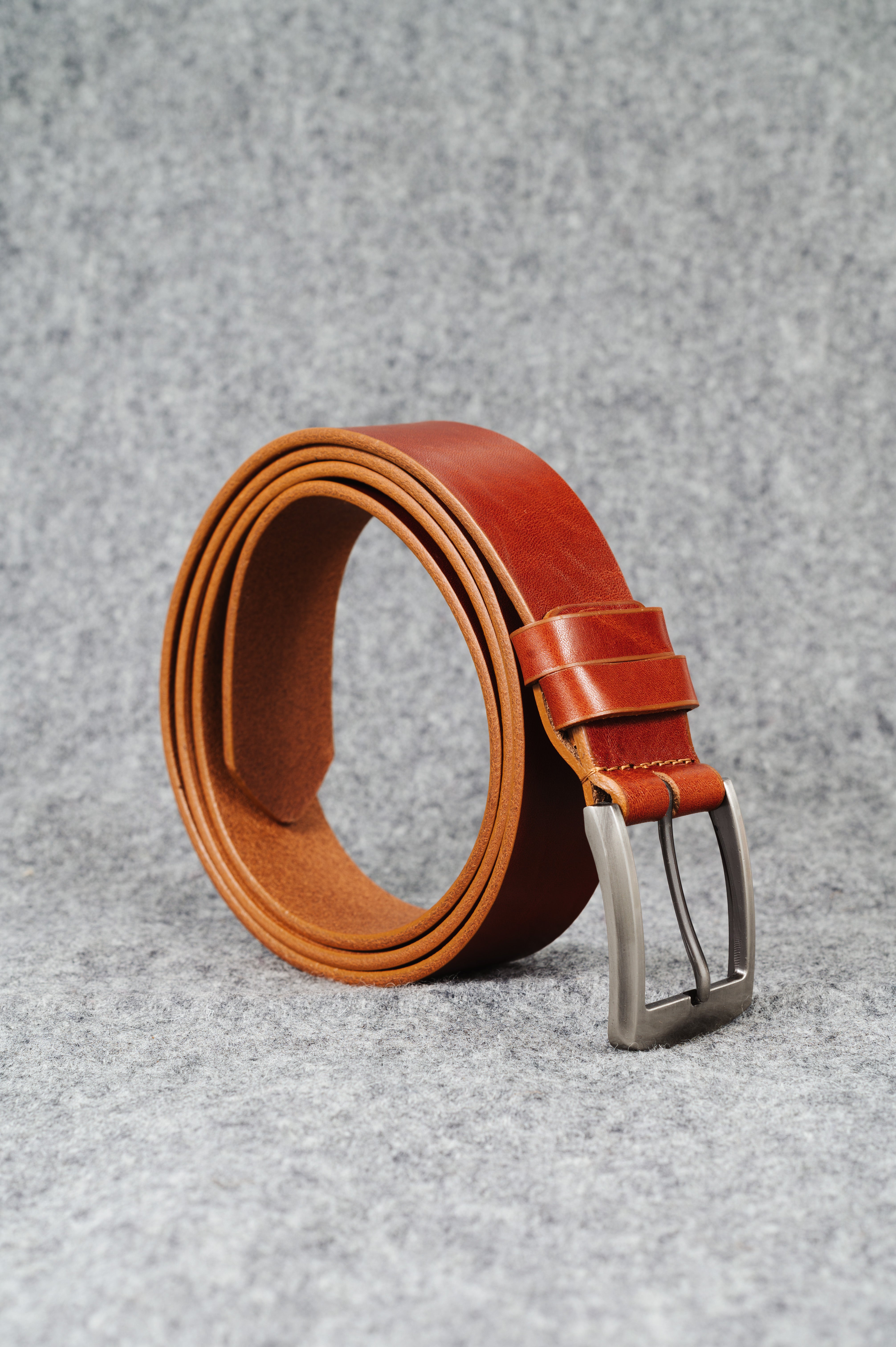 JEANS BELT, BROWN