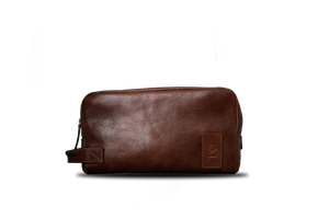 *NEW* CONFIDANTE NECESSAIRE, RED BROWN