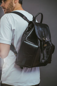 No.12 URBANITE RUCKSACK, BLACK