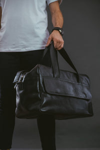 No.08 PARTNER TRAVEL BAG, BLACK