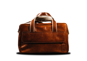 No.07 PARTNER TRAVEL BAG, COGNAC